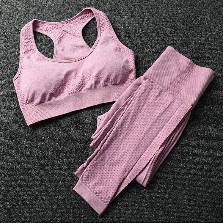 Women’s Seamless Sports Bra & Leggings Set