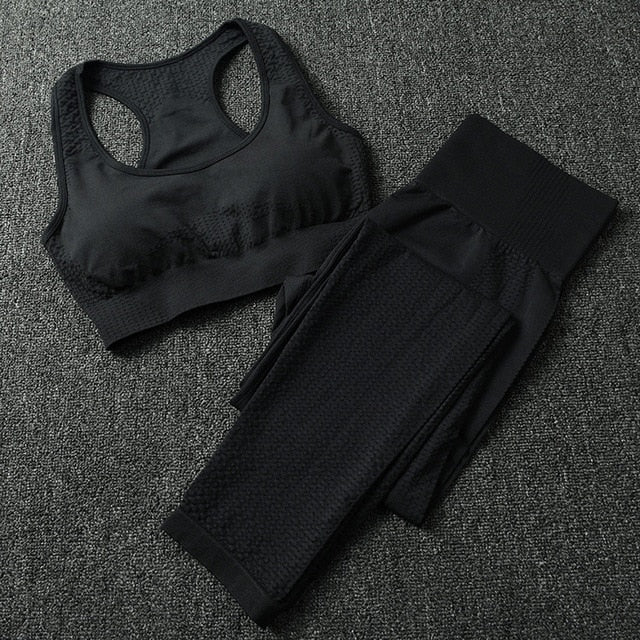 Women’s Seamless Sports Bra & Leggings Set